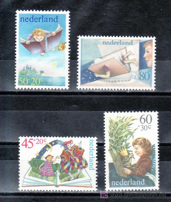 Sellos: holanda 1141/4 sin charnela, cuentos - Foto 1