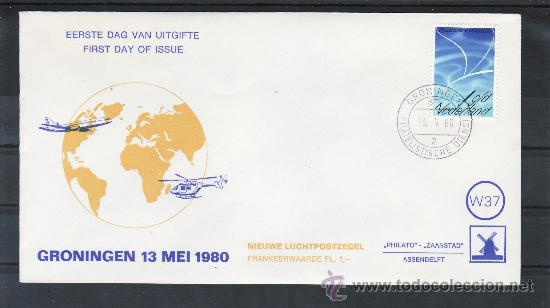 Sellos: holanda a 16 primer dia, vuelos espacial - Foto 1