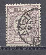 Sellos: HOLANDA- 1876-1892-CIFRAS, USADO - Foto 1
