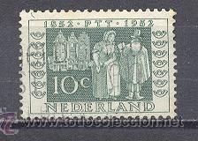 Sellos: HOLANDA- 1952-, USADO - Foto 1