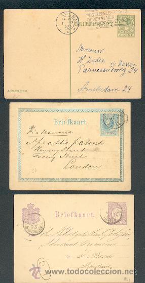 Sellos: Holanda (3 Postales) - Foto 1