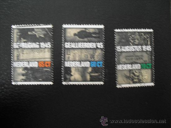 Sellos: 3 sellos de Holanda. - Foto 1