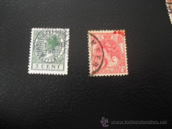 Sellos: 2 sellos antiguos de holanda. - Foto 1