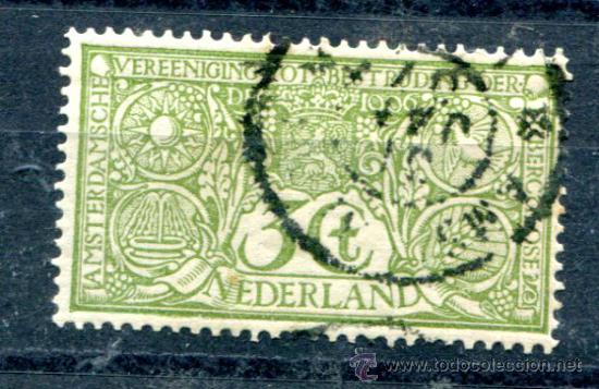 Sellos: Holanda. Yvert 71 usado. Muy bonito - Foto 1