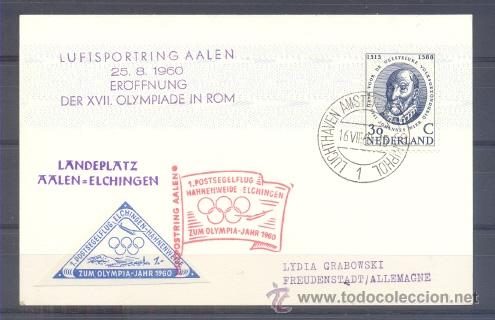 Sellos: 1960.- HOLANDA A ALEMANIA - Foto 1