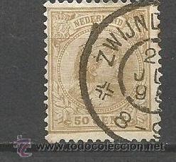 Sellos: HOLANDA 1872-88 YVERT NUM. 43 USADO - Foto 1