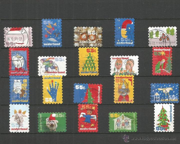Sellos: HOLANDA YVERT NUM. 1726/1745 SERIE COMPLETA USADA - Foto 1