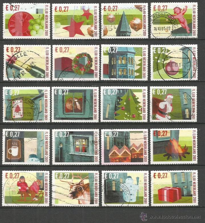 Sellos: HOLANDA YVERT NUM. 1863/1882 SERIE COMPLETA USADA - Foto 1