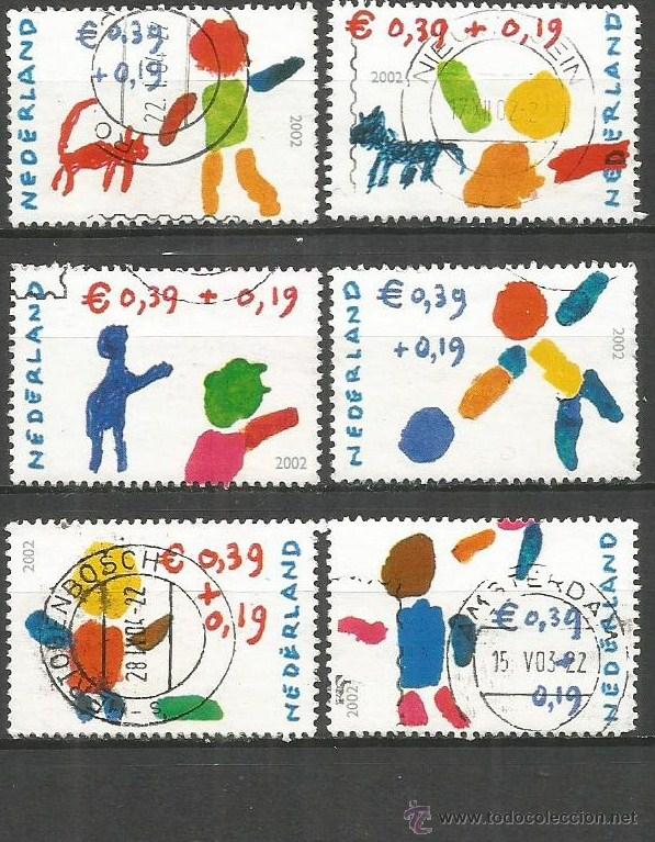 Sellos: HOLANDA YVERT NUM. 1967/1972 SERIE COMPLETA USADA - Foto 1