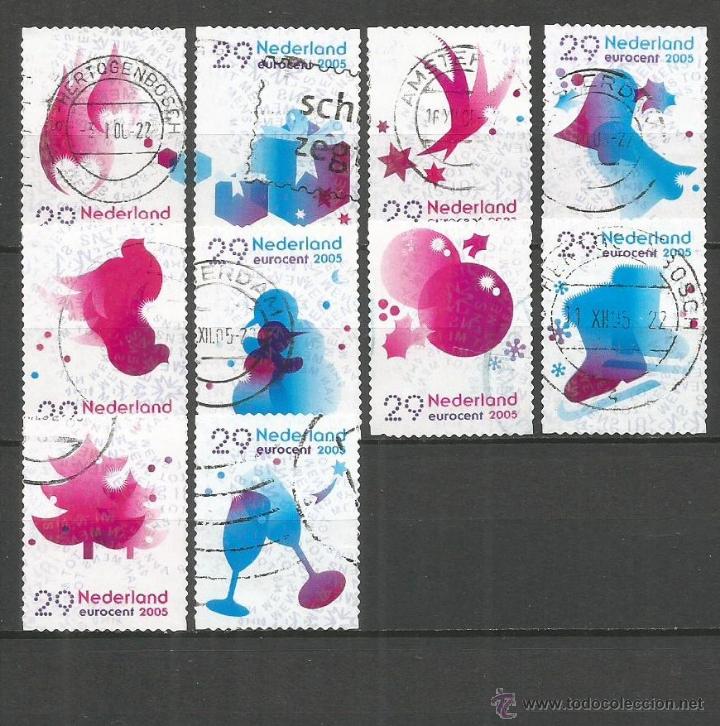 Sellos: HOLANDA YVERT NUM. 2282/2291 SERIE COMPLETA USADA - Foto 1
