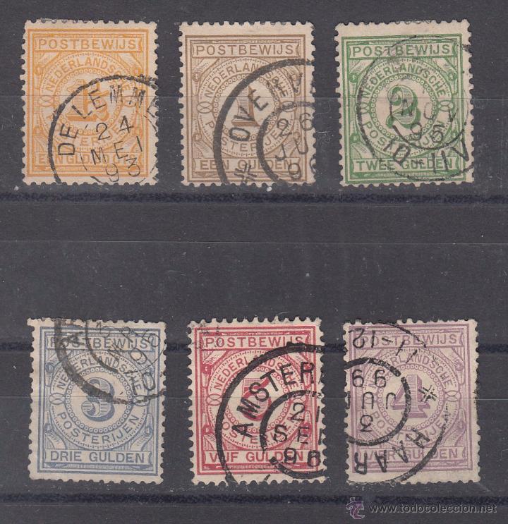 Sellos: holanda giro postal, 1/6 usada, - Foto 1
