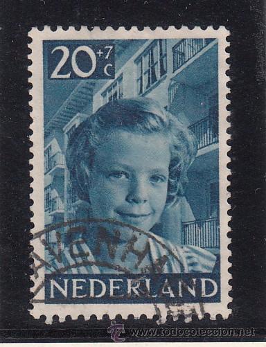 Sellos: holanda  563 usada, pro infancia, - Foto 1