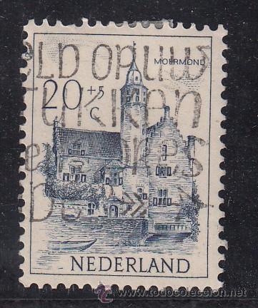 Sellos: holanda  558 usada, castillo de moermond, - Foto 1