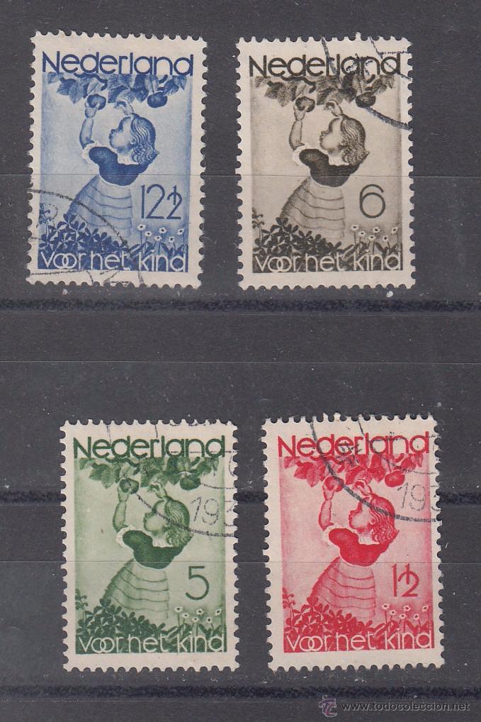Sellos: holanda  278/81 usada, pro infancia, - Foto 1