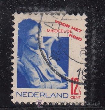 Sellos: holanda  240 usada, pro infancia, - Foto 1
