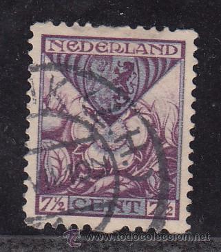 Sellos: holanda  163a usada, escudo, pro infancia, - Foto 1