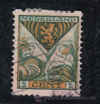 Sellos: holanda  162a usada, escudo, pro infancia, - Foto 1