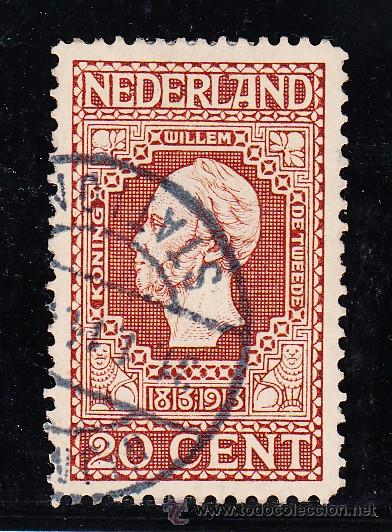 Sellos: holanda   87 usada, cent&ordm; del restablecimiento de la independencia, - Foto 1
