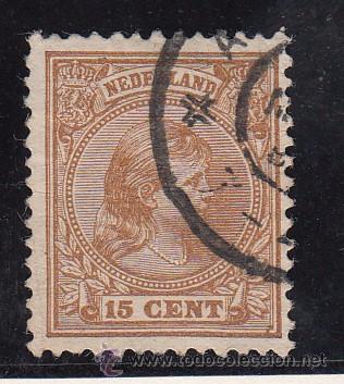 Sellos: holanda   39 usada, monarquia, - Foto 1