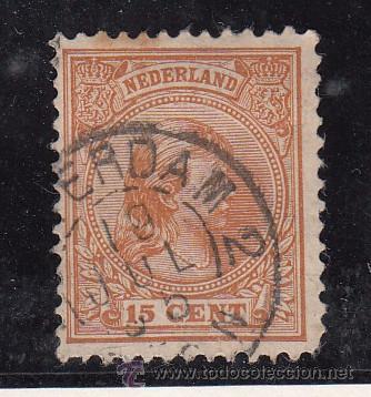 Sellos: holanda   39 usada, monarquia, - Foto 1