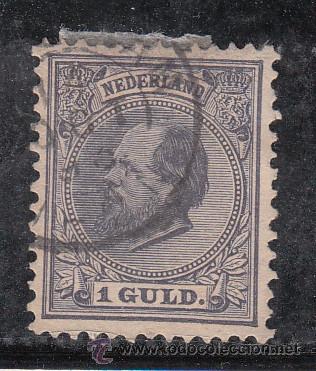 Sellos: holanda   28 usada, monarquia, - Foto 1