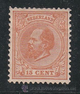 Sellos: holanda   23 con charnela, monarquia, - Foto 1