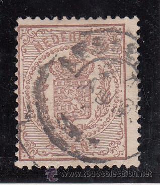 Sellos: holanda   13 usada, escudo nacional, - Foto 1