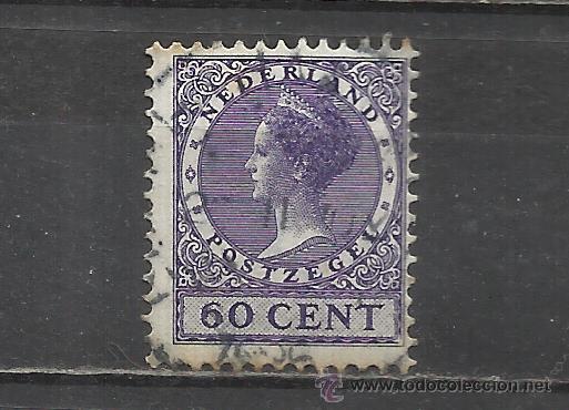 Sellos: 7144-SELLO CLASICO HOLANDA 1924 Nº151 YVERT 37,00€.USADO,SIN FILIGRANA.SIN DEFECTOS.VEA. ***********