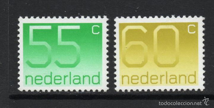 Sellos: HOLANDA 1153/54* - A&Ntilde;O 1981 - CIFRAS - Foto 1