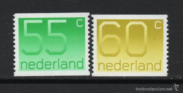 Sellos: HOLANDA 1153a/54a* - A&Ntilde;O 1981 - CIFRAS - Foto 1