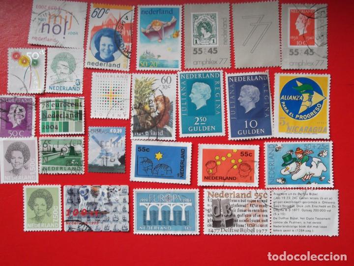 Sellos: Holanda. 24 Sellos usados distintos. Ref: e326 - Foto 1
