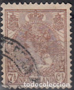 Sellos: HOLANDA 1898-1923. YVERT 52 USADO. - Foto 1