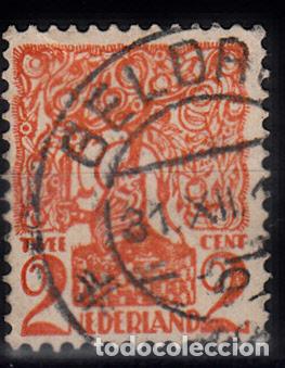 Sellos: HOLANDA 1923. YVERT 108 USADO. - Foto 1