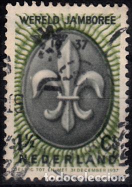 Sellos: HOLANDA 1937. YVERT 292 USADO. - Foto 1