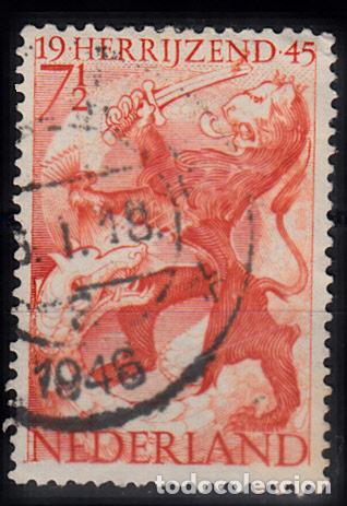 Sellos: HOLANDA 1945. YVERT 433 USADO. - Foto 1