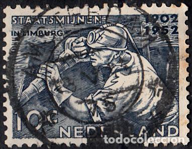 Sellos: HOLANDA 1952. YVERT 568 USADO. - Foto 1