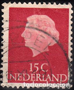 Sellos: HOLANDA 1953-67. YVERT 601 USADO. - Foto 1