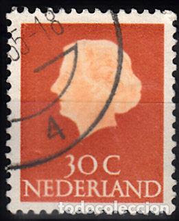Sellos: HOLANDA 1953-67. YVERT 604 USADO. - Foto 1