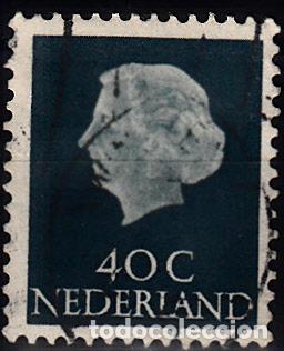 Sellos: HOLANDA 1953-67. YVERT 605 USADO. - Foto 1