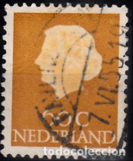 Sellos: HOLANDA 1953-67. YVERT 608 USADO. - Foto 1