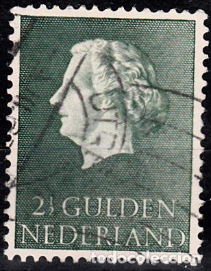 Sellos: HOLANDA 1954-57. YVERT 631A USADO. - Foto 1