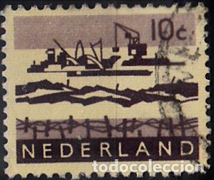 Sellos: HOLANDA 1962-63. YVERT 761A USADO. - Foto 1