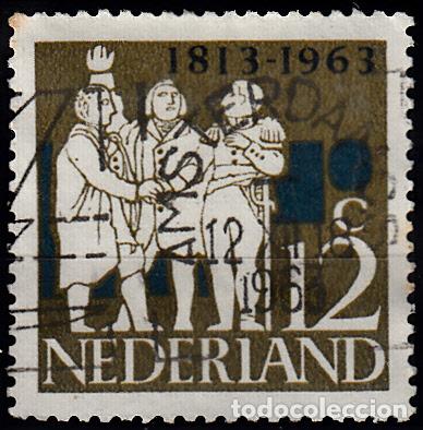 Sellos: HOLANDA 1963. YVERT 789 USADO. - Foto 1