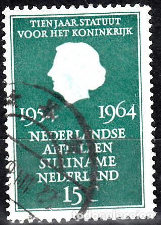 Sellos: HOLANDA 1964. YVERT 809 USADO. - Foto 1