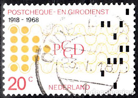Sellos: HOLANDA 1968. YVERT 865 USADO. - Foto 1