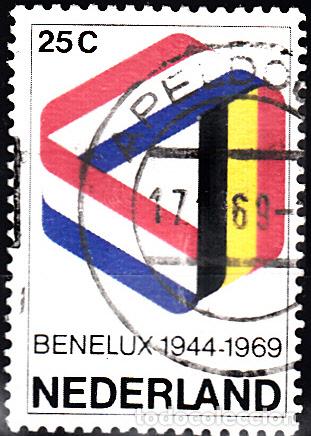 Sellos: HOLANDA 1969. YVERT 895 USADO. - Foto 1