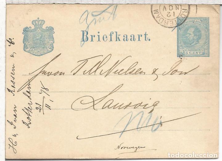 Sellos: HOLANDA ENTERO POSTAL ROTTERDAM - Foto 1