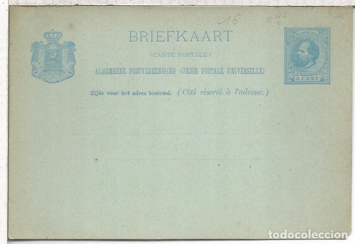 Sellos: HOLANDA ENTERO POSTAL - Foto 1