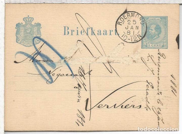 Sellos: HOLANDA ENTERO POSTAL - Foto 1