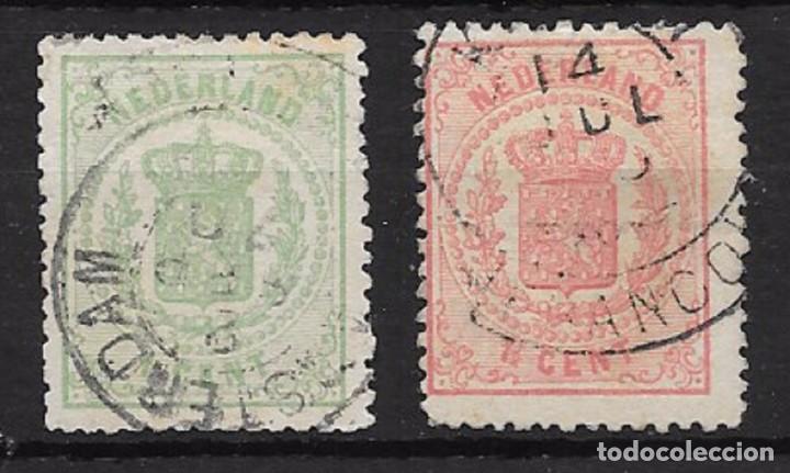 Sellos: HOLANDA YVERT N&ordm; 14-16 USADOS - Foto 1